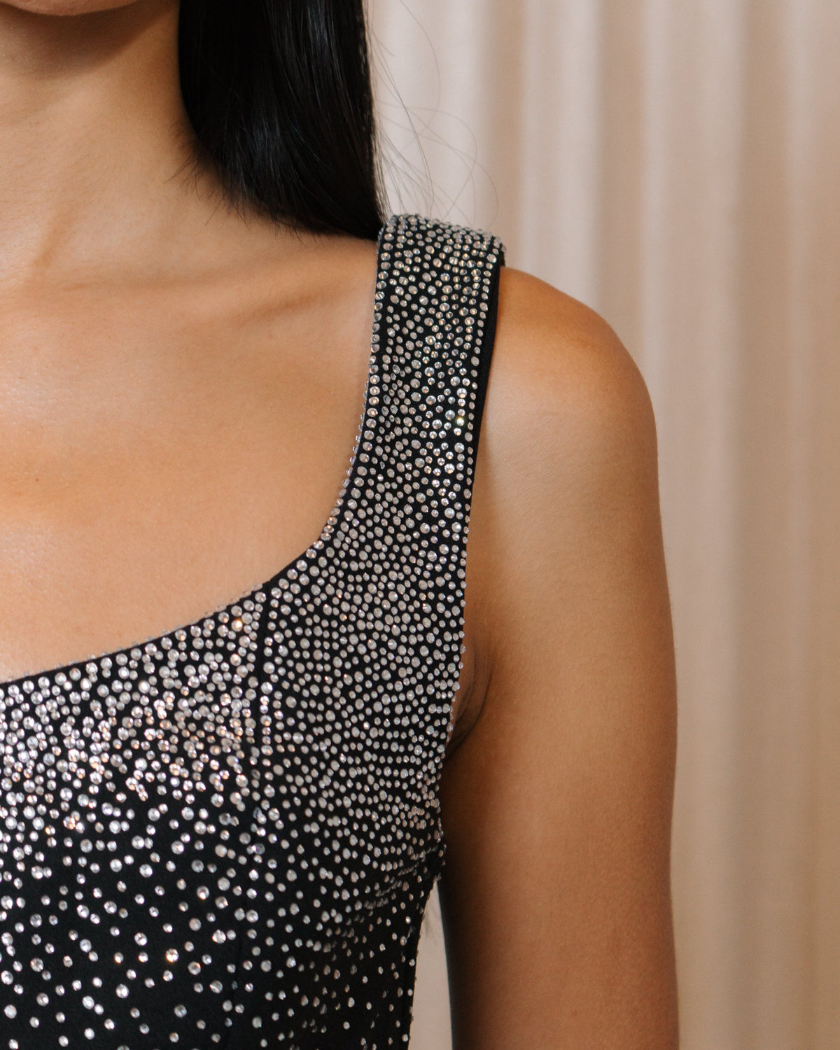 Top Rhinestone Silver