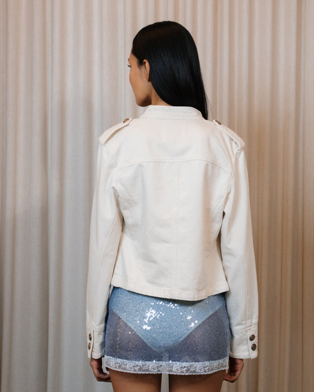 Skirt Handover Sequin Blue