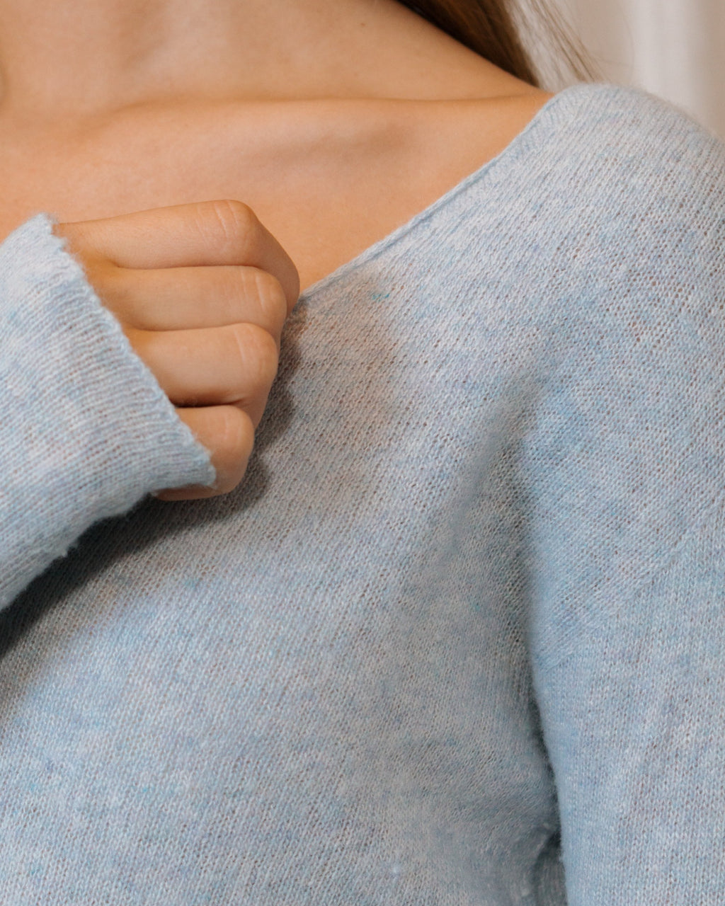 Sweater Cashmere Blue