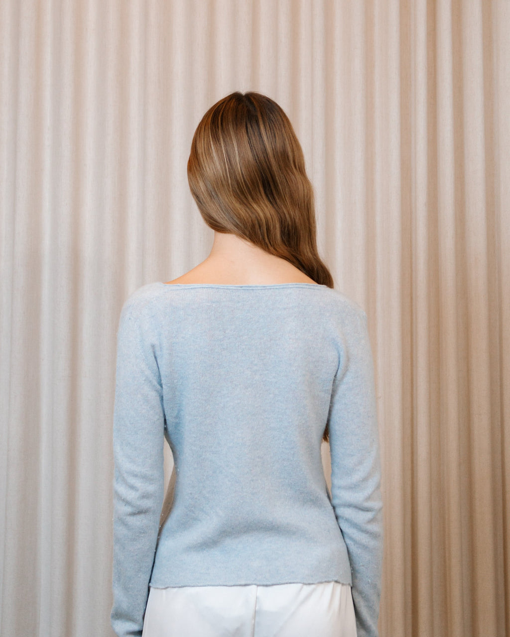 Sweater Cashmere Blue