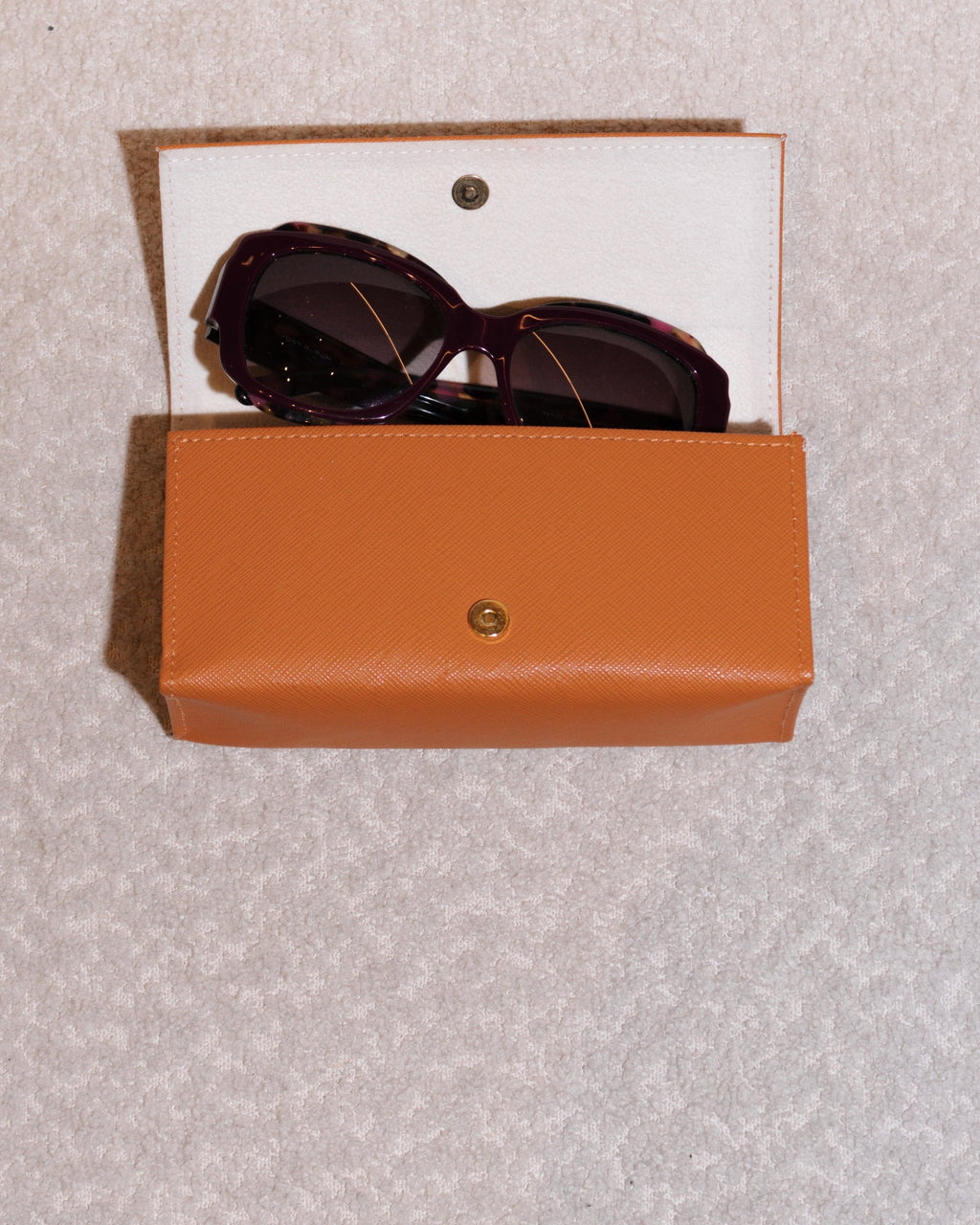 Óculos Tory Burch Tortoise Roxo